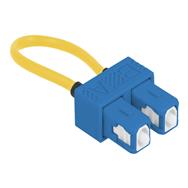 Adaptateur de bouclage Delock - SC/UPC monomode (M)