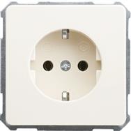 Schneider 205000, type F, 2P+T, Perle, Thermodurcissable, IP20, REACH, RoHS