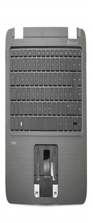 Clavier HP 760888-041 avec topcase DE noir