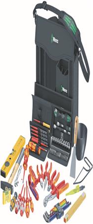 Wera 05134025001 - Coffret d'outils d'électricien