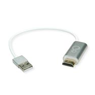 Bachmann Ochno Adapter HDMI to USB-C and USB-A - Adapter - Digital