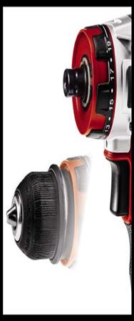 Einhell TE-CD 1 - Perceuse-visseuse à poignée pistolet - Sans clé - 1 400 tr/min - 1 cm - 400 tr/min