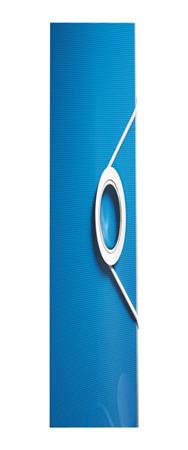 Esselte Leitz 11060036 - Qualitaets-Ordner 180° Active WOW 80 mm blau