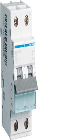 Disjoncteur Hager 1p+N B-16A 6kA MBN516