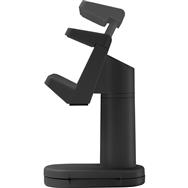 Pince de table InLine pour multiprise - rotative - pince à ressort - noire