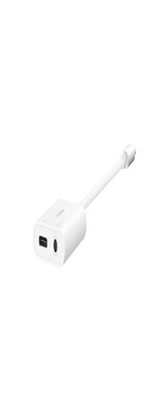 Belkin Rockstar 3.5mm audio + adaptateur de charge USB-C - Multimédia