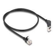 Câble réseau Delock - RJ-45 (M) coudé vers le haut vers RJ-45 (M) droit