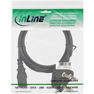 Câble d'alimentation InLine Afrique du Sud 10 A Type M / IEC mâle - 1,8 m