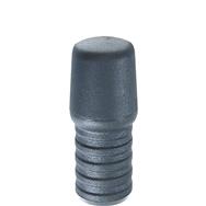Wiha 831-3, Tête de marteau, caoutchouc, 5 cm, 130 g, 2 pièces