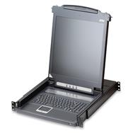 ATEN CL1000M, montage en rack, 16 W, 1U, noir