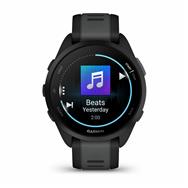 Garmin Forerunner 165 Montre sport gris foncé/noir