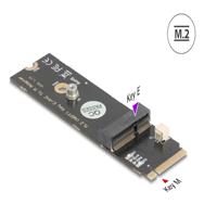 Delock 64344 - Convertisseur M.2 Key M plug > E slot