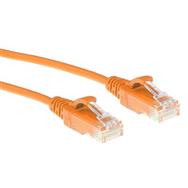 ACT Orange 5 meter LSZH U/UTP CAT6 datacenter slimline patch cable snagless with RJ45 connectors - 5 m - Cat6 - U/UTP (UTP) - RJ-45 - RJ-45 - Orange