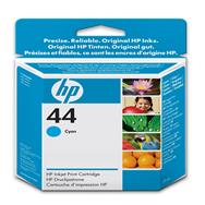 HP 44 Ink Cartridge: Cyan, 42ml Original