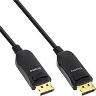 Câble DisplayPort 2.1 AOC InLine - UHBR 13,5 - optique - actif - noir - 25 m