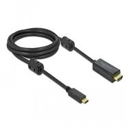 Câble audio/vidéo Delock - USB-C mâle 24 broches vers HDMI mâle