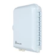 Boîtier de terminaison fibre optique blanc 16 brins Extralink Emma