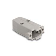 Capot de connecteur Delock - plastique, pour connecteur mâle/femelle 9 broches avec joints en caoutchouc
