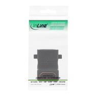 Adaptateur HDMI en ligne type A femelle / A femelle coudé avec bride
