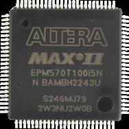 Intel EPM570T100I5N - CPLD, 440Macro 76E/S 8,7ns TQFP100