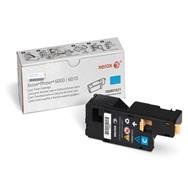 Xerox Cyan Toner Cartridge - Phaser 6000/6010, - 1000 pages - Cyan - 1 pc(s)