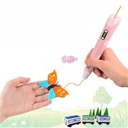 Stylo 3D SMART LIFE jaune Extralink