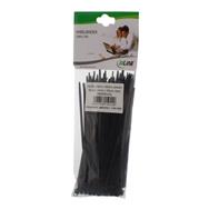 Colliers de serrage InLine longueur 160 mm largeur 4,8 mm noir 100 pièces.