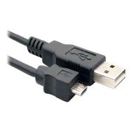 ACT USB 2.0 A male - micro B male 5,00 m - 5 m - USB A - Micro-USB B - USB 2.0 - Male/Male - Black