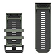 Bracelet Garmin QuickFit en silicone vert saule/graphite