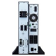 Onduleur APC Easy On-Line - 1 000 VA - Lithium-ion - Rack/Tour 4U - 230 V - 6 prises IEC C13 - Emplacement pour carte intelligente - Autonomie prolongée - Avec kit de rails - Double conversion (en ligne) - 1 kVA - 900 W - Sinusoïdal - 110 V - 300 V
