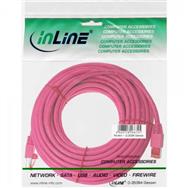 Câble de raccordement en ligne S/FTP PiMF Cat.6 250 MHz PVC cuivre rose 7,5 m