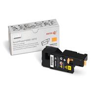 Xerox Yellow Toner Cartridge - Phaser 6000/6010 - 1000 pages - Yellow - 1 pc(s)