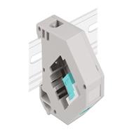Adaptateur de montage sur rail DIN pour prise Keystone Delock