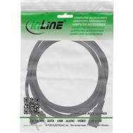 Câble d'alimentation InLine - CEE 7/7 droit / IEC C13 mâle 3 broches - noir - 5 m