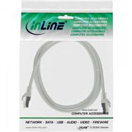 Câble de raccordement en ligne SF/UTP Cat.5e blanc 0,3 m