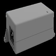 Injecteur PoE Gigabit Mimosa 24 V 0,5 A avec cordon d'alimentation UE 502-00025-HW + 501-00095 PoE - 1 Gbit/s