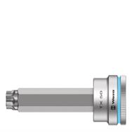 Wera 05003856001, Douille, 1/2", 1 tête(s), T50, Acier au chrome-vanadium, Chrome