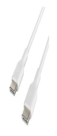 Belkin câble USB-C vers PVC blanc 1m pack de deux - Connexion numérique