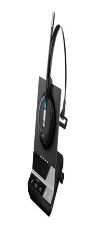 EPIC | SENNHEISER IMPACT SDW 5016 - UE - Casque - Contour d'oreille - Serre-tête - Tour de cou - Bureau/Centre d'appels - Noir - Monophonique - Skype Entreprise - Sécurité DECT