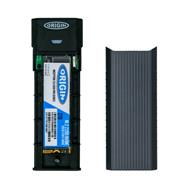 Origin Storage USB-C Single NVMe/SATA M.2 (2240/2260/2280) SSD Enclosure - 512 GB - USB Type-A / USB Type-C - 3.2 Gen 1 (3.1 Gen 1) - 3200 MB/s - Black