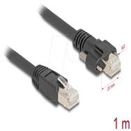Câble réseau Delock - RJ-45 (M) vers RJ-45 (M) vissable