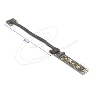 Adaptateur Delock Mini PCIe St> m.2 Key m Bu avec câble 20 cm