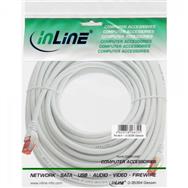 Câble de raccordement en ligne S/FTP PiMF Cat.6 250 MHz PVC cuivre blanc 20 m