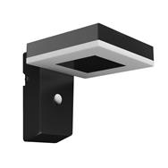 Philips Zonal Wall Light 1.3W - Outdoor wall lighting - Black - Plastic - IP44 - Facade - Garden - Patio - III