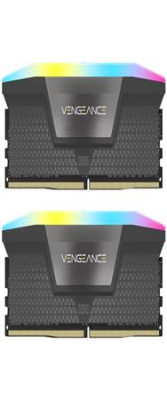 VENGEANCE RGB DDR5 6000MHz 32GB 2x16GB Gris AMD EXPO