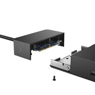 Thunderbolt Dock WD19TB - Station d'accueil - Thunderbolt 3 - HDMI, 2 x DP, Thunderbolt, USB-C - GigE - 180 W - pour Dell Latitude 3390, 3400, 3490, 3590, 5280, 5289, 5290 (2-en-1), 5300 (2-en-1), 5400, 542X, 5480, 549X, 5500, 5580, 559X, 7280, 7285, 7300