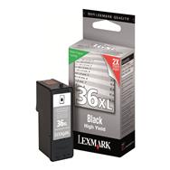 Lexmark Cartridge No. 36XL - Ink Cartridge Refill, Original - Black