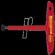Tournevis hexagonal Wiha avec manche en T 334N SW 8,0x150 VDE