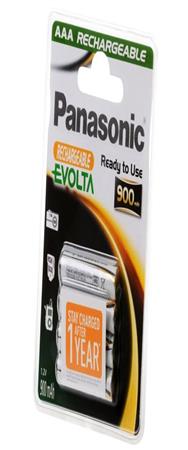 Evolta P 03P - Batterie 4 x AAA Ni-MH ( HHR-4MVE/4BC )