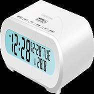 LogiLink SC0121W - Radiowecker digital weiÃƒÅ¸